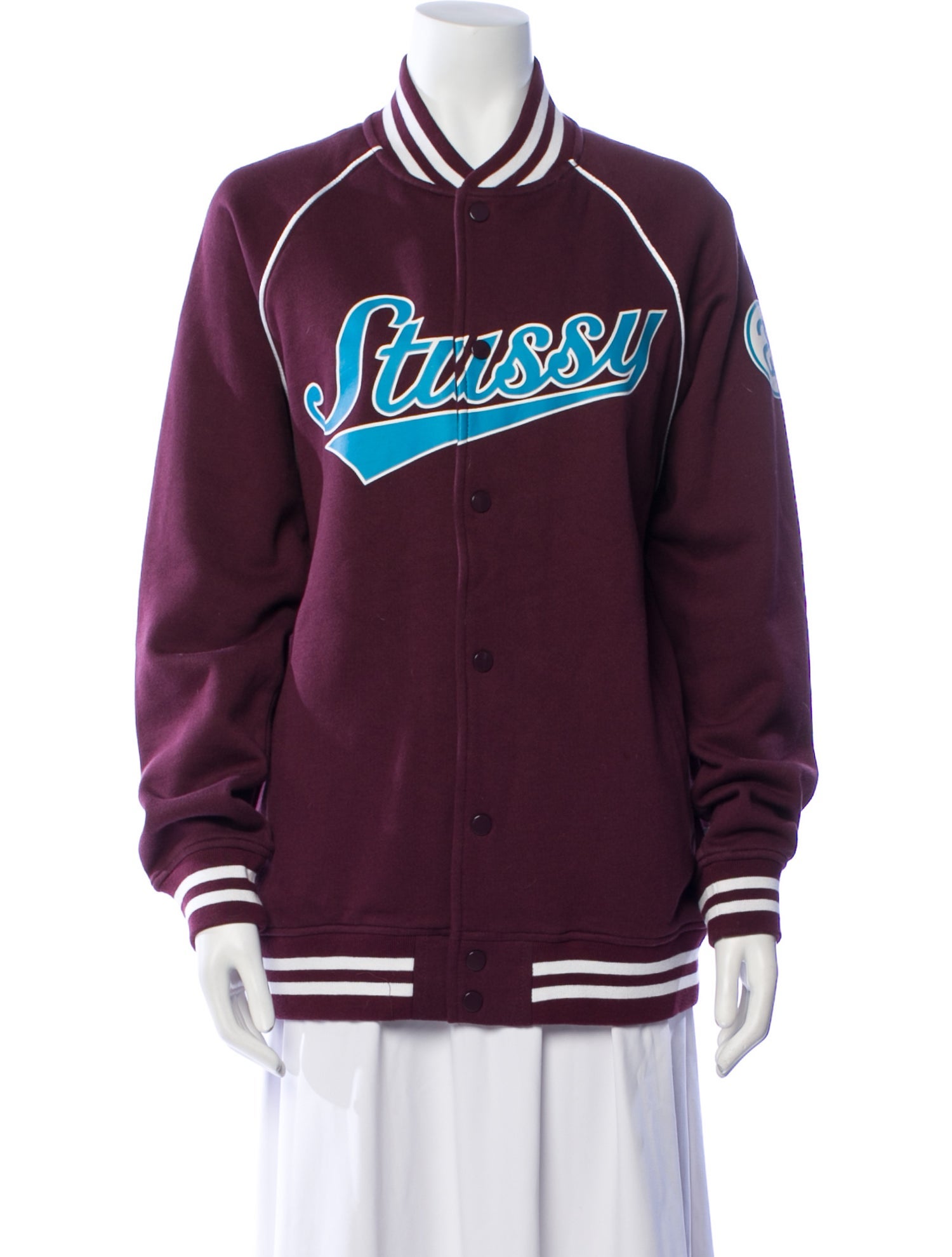 Stüssy Graphic Print Bomber Jacket
