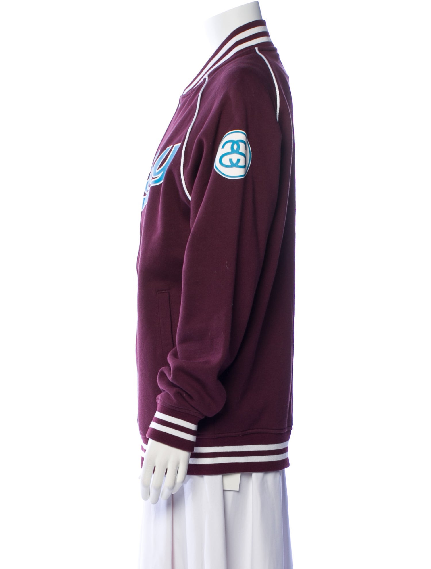 Stüssy Graphic Print Bomber Jacket