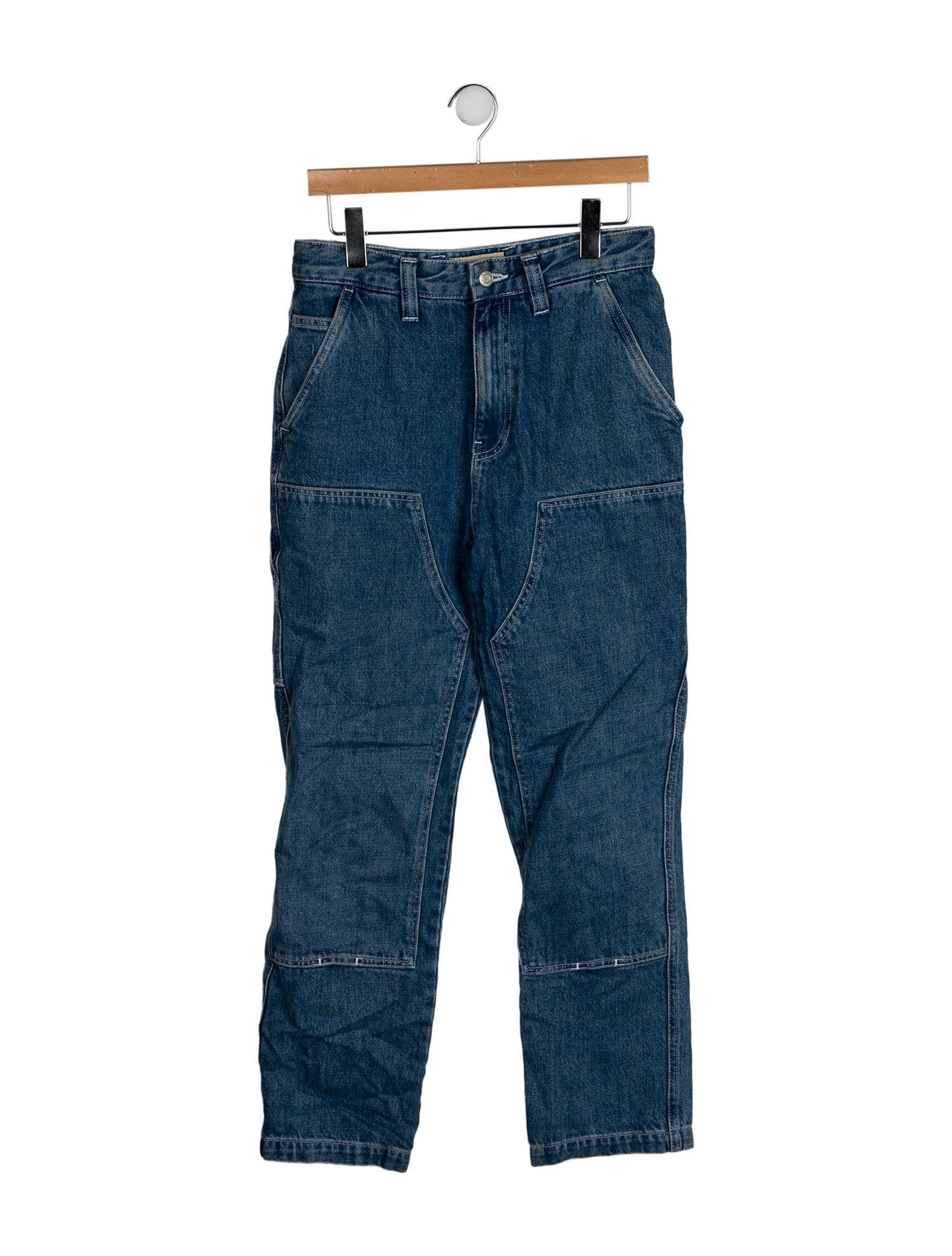Stüssy High-Rise Straight Leg Jeans