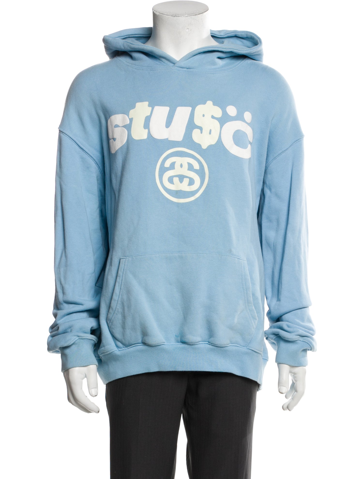 Stüssy Graphic Print Crew Neck Hoodie