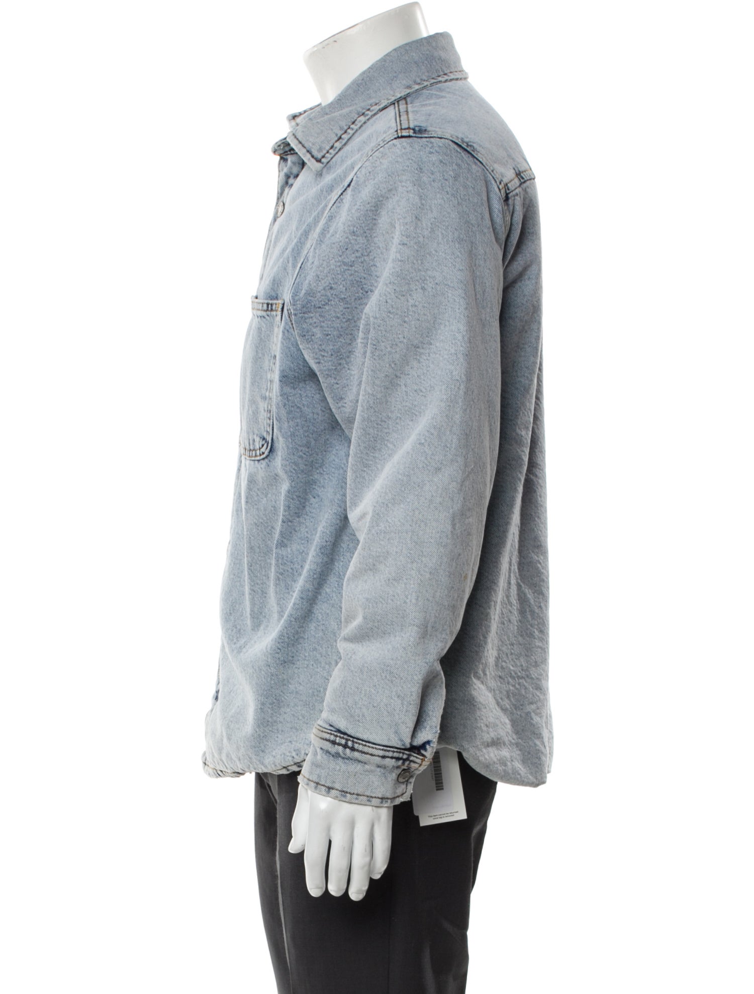 Stüssy Faux Sherpa Denim Jacket