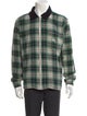 Stüssy Plaid Print Long Sleeve Shirt