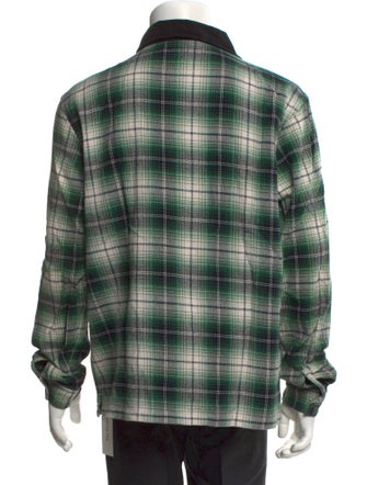 Stüssy Plaid Print Long Sleeve Shirt