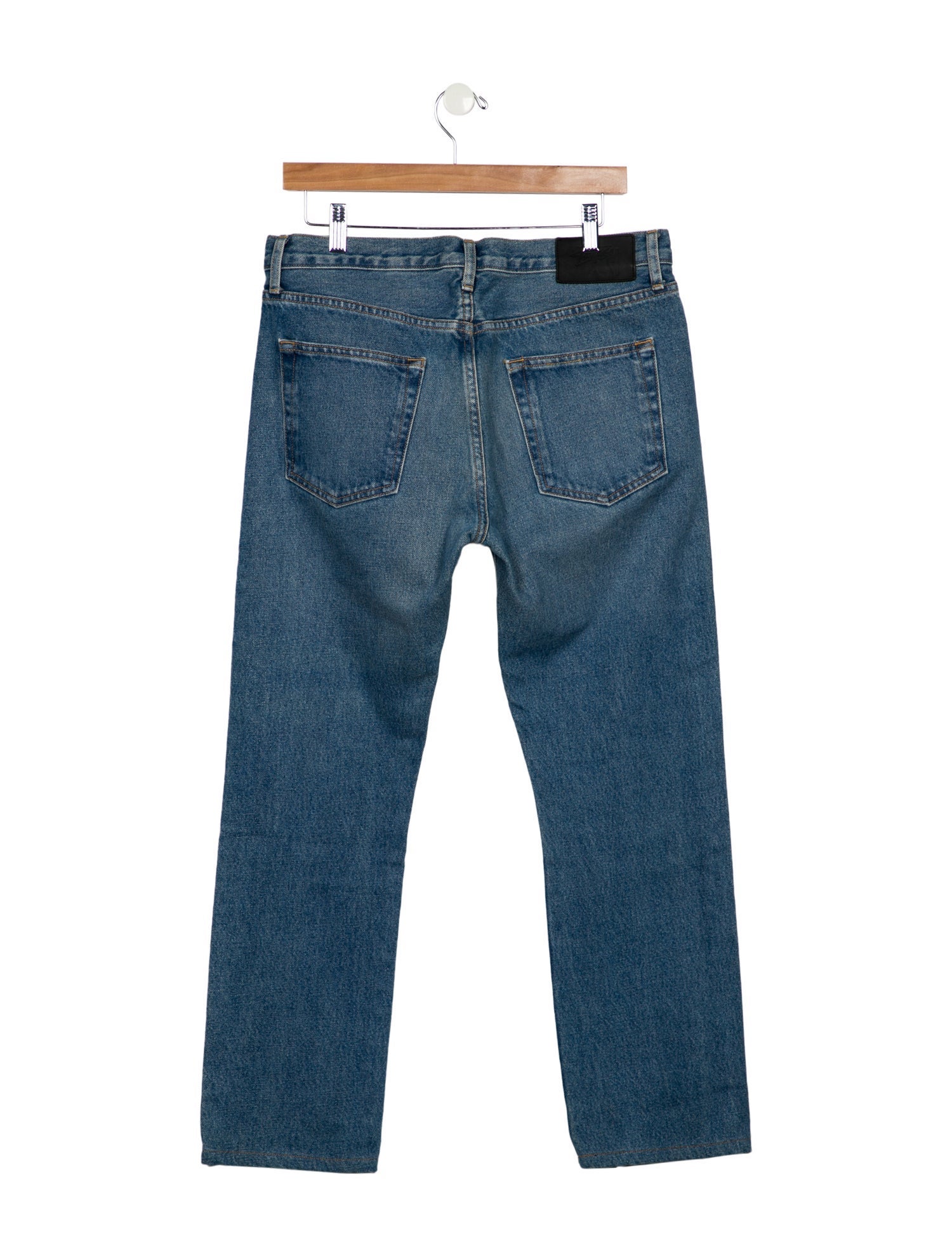 Stüssy High-Rise Straight Leg Jeans