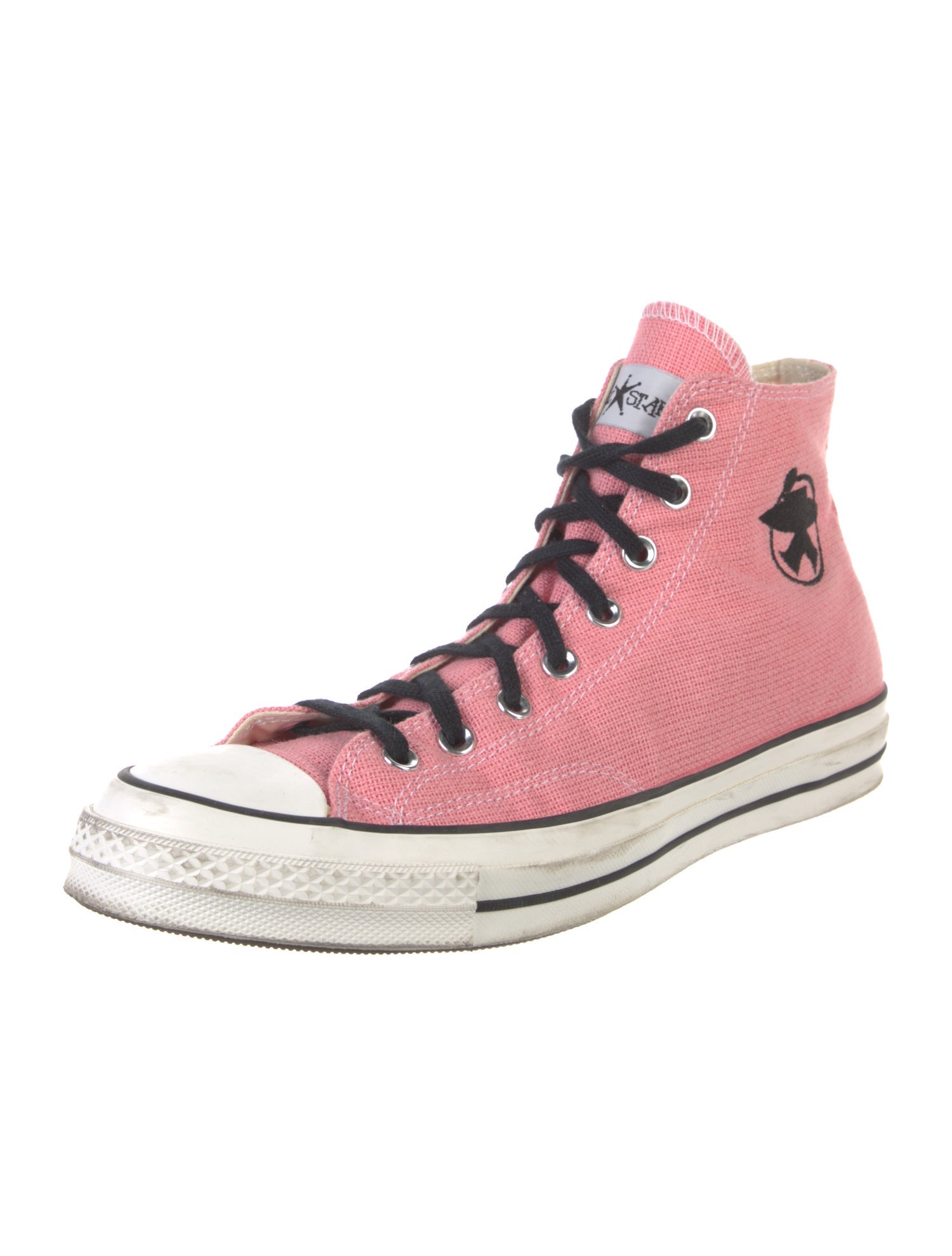 Stüssy Canvas Colorblock Pattern Sneakers