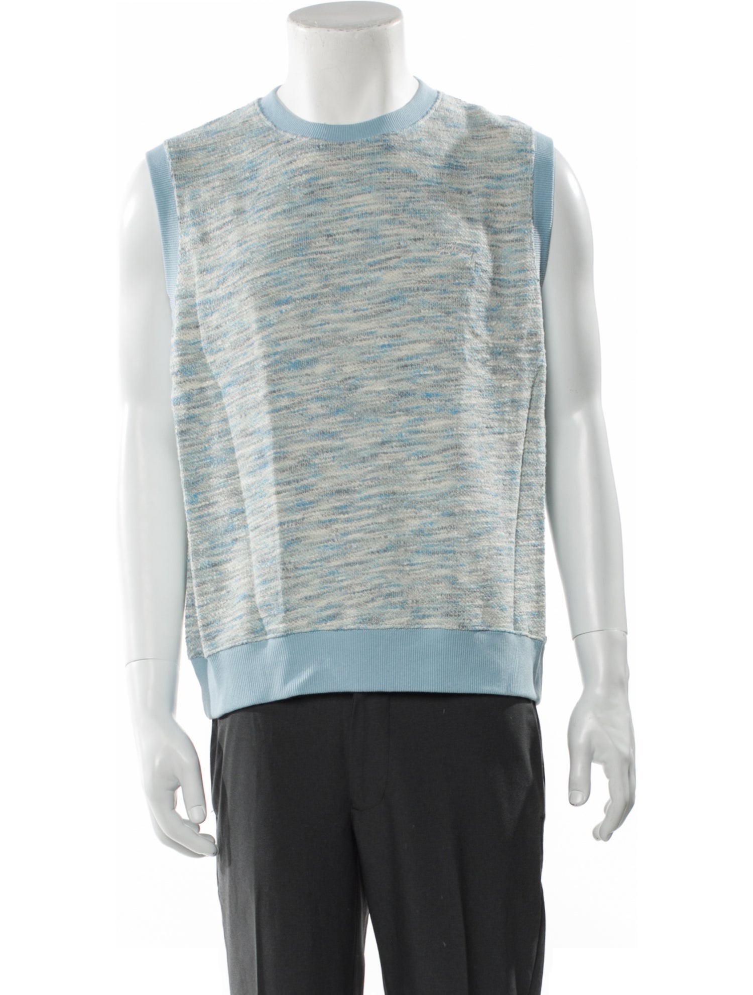 Stüssy Crew Neck Sleeveless Sweater Vest