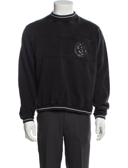 Stüssy Graphic Print Mock Neck Pullover