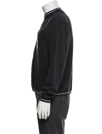 Stüssy Graphic Print Mock Neck Pullover