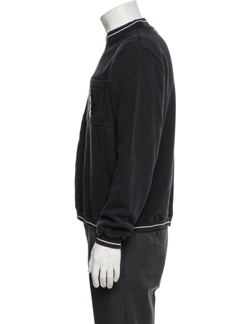 Stüssy Graphic Print Mock Neck Pullover