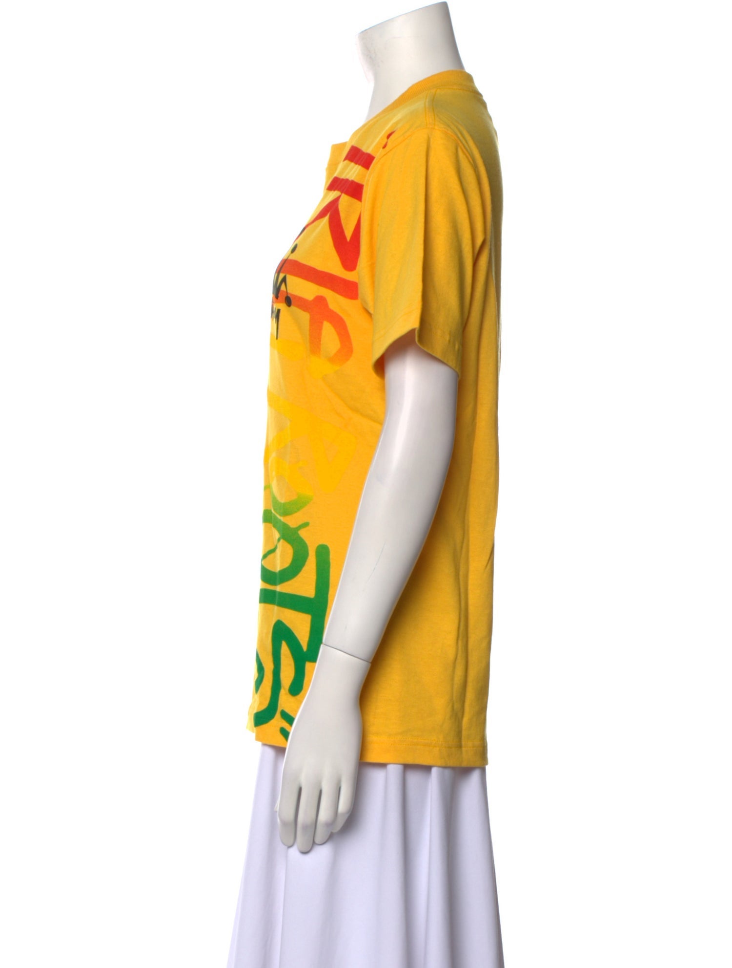 Stüssy Graphic Print Crew Neck T-Shirt