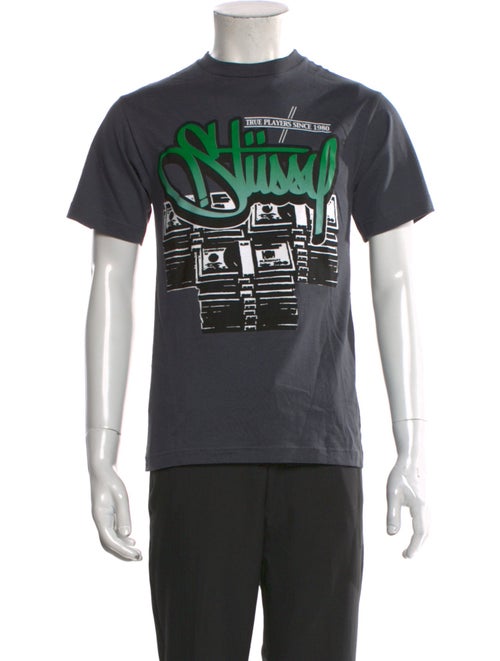 Stüssy True Players Since 1980 Graphic Print T-Shirt