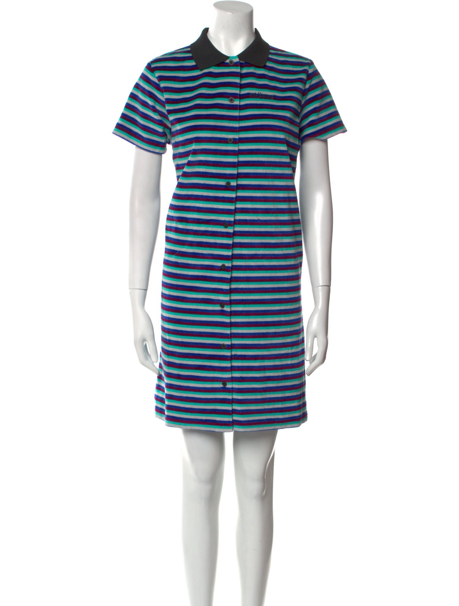 Stüssy Striped Mini Dress