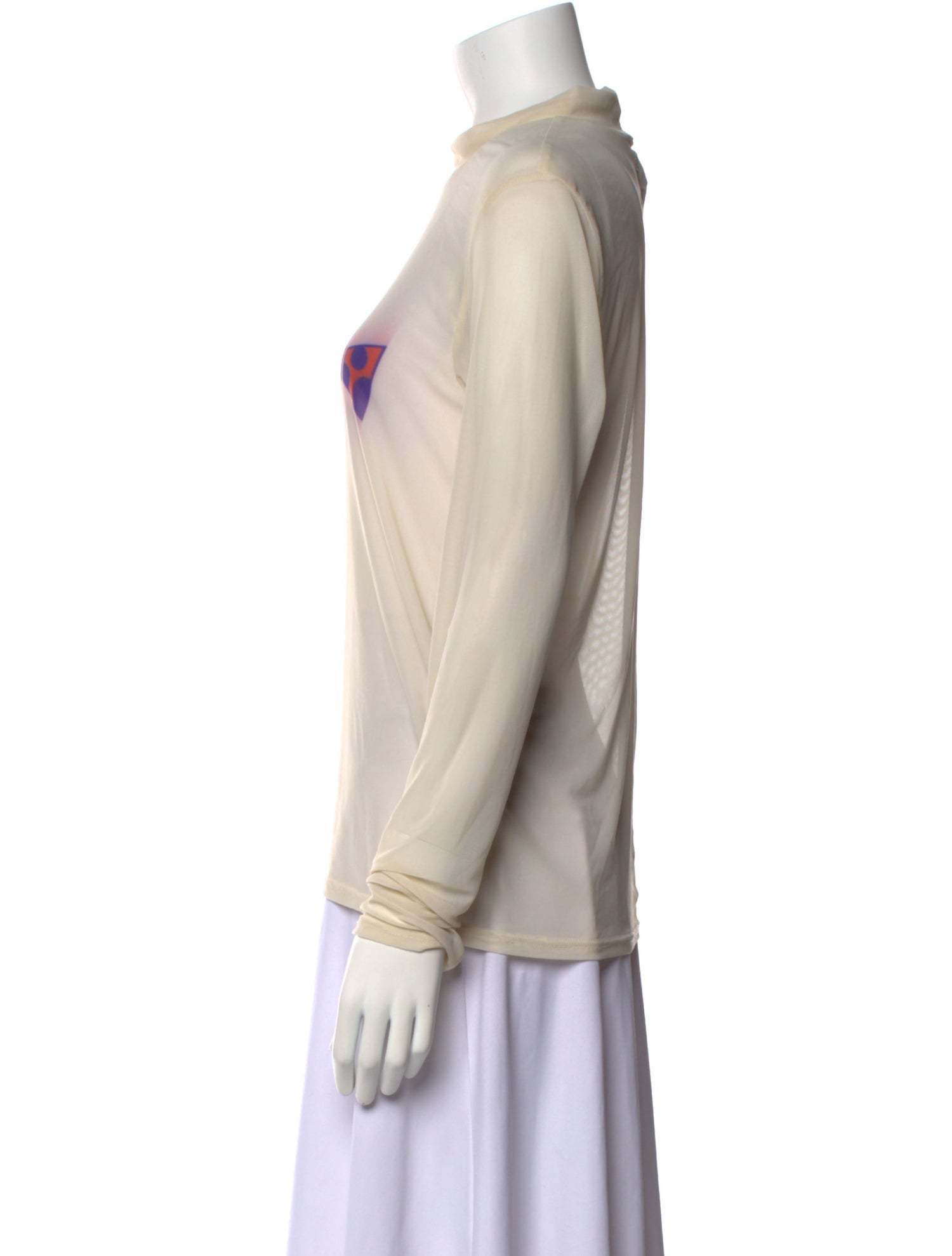 Stüssy Silk Graphic Print Sweatshirt