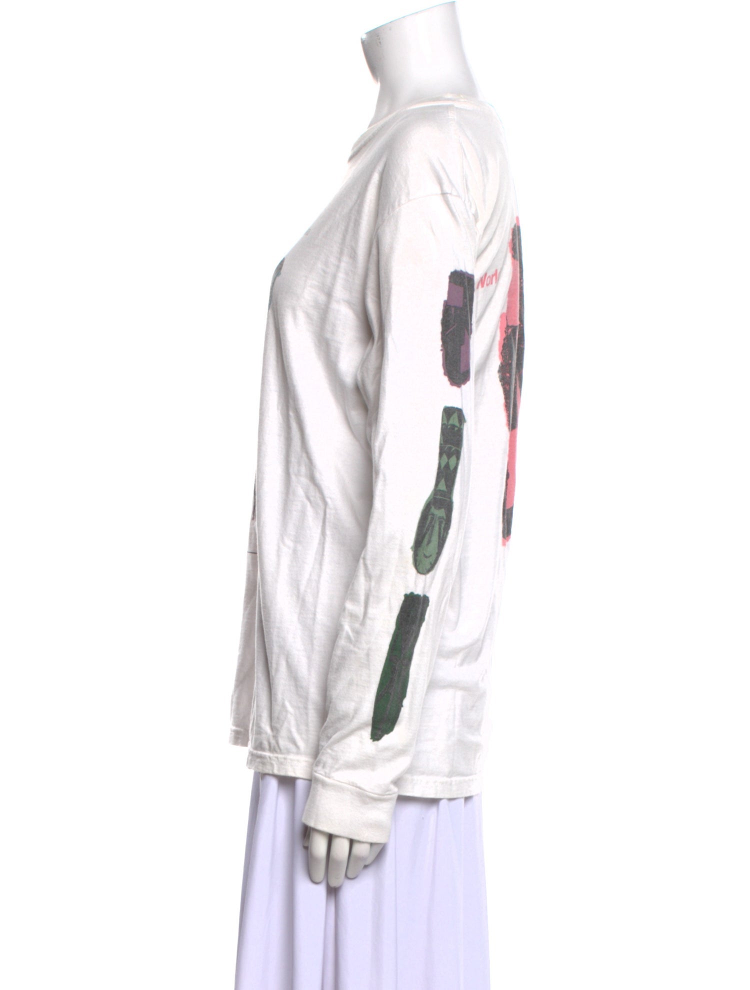 Stüssy Graphic Print Crew Neck Sweatshirt