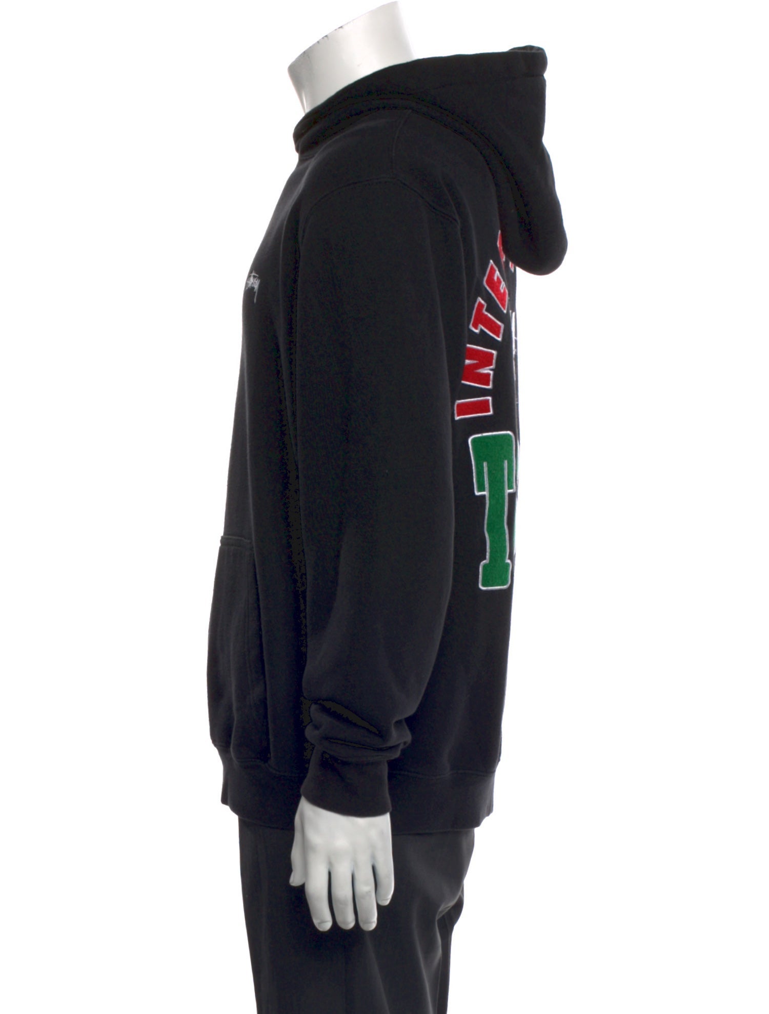 Stüssy Graphic Print Crew Neck Hoodie