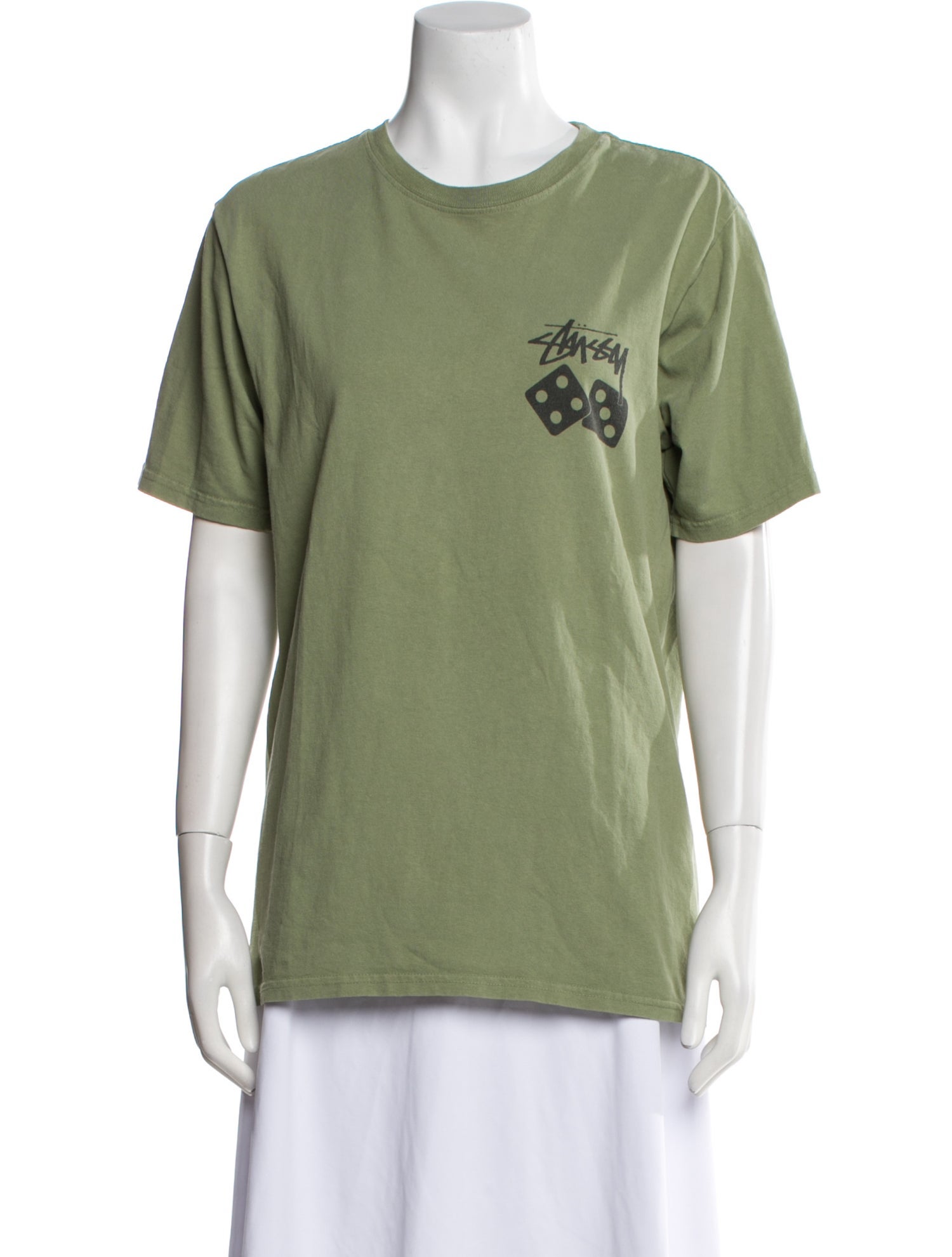 Stüssy Graphic Print Crew Neck T-Shirt