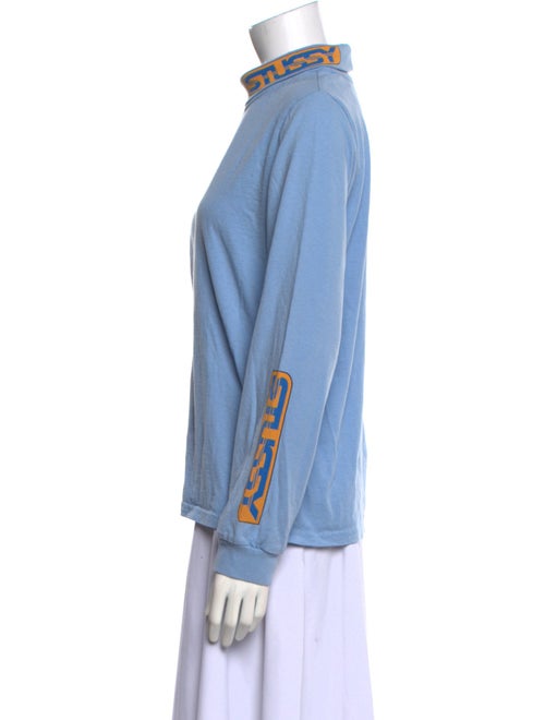 Stüssy Mock Neck Long Sleeve Sweatshirt