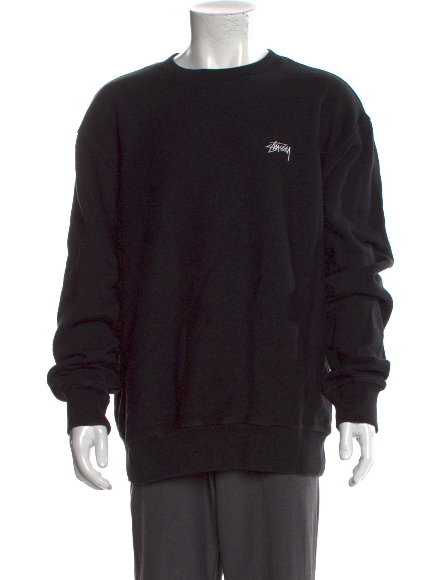 Stüssy Graphic Print Crew Neck Pullover