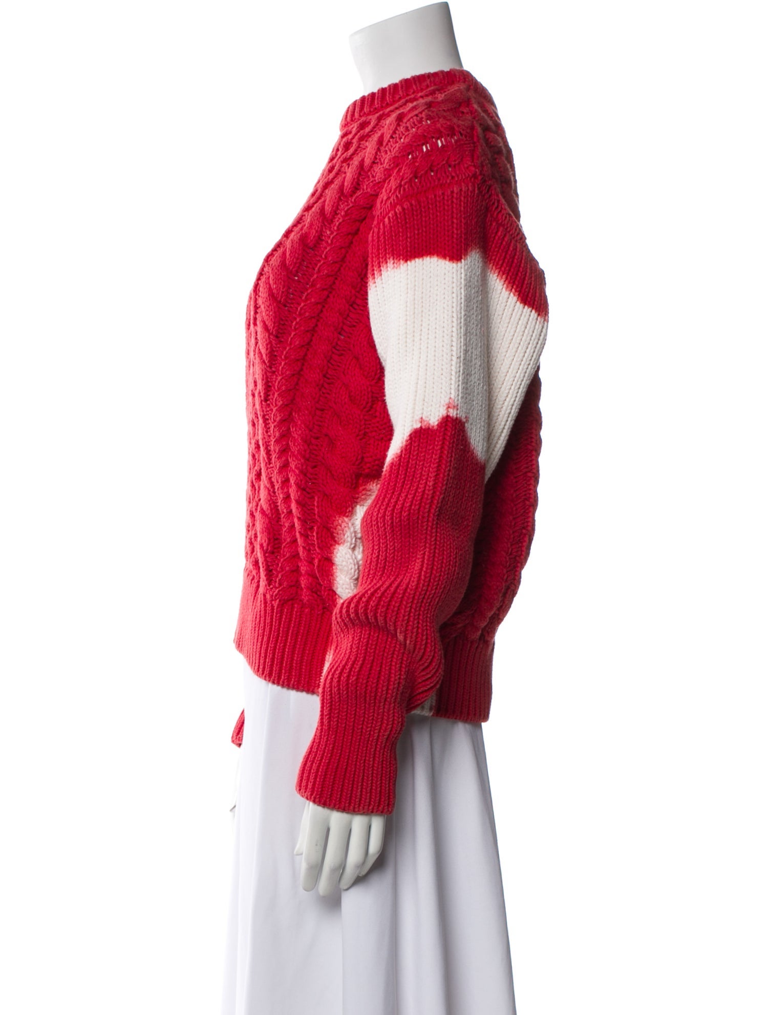 Stüssy Colorblock Pattern Mock Neck Sweater