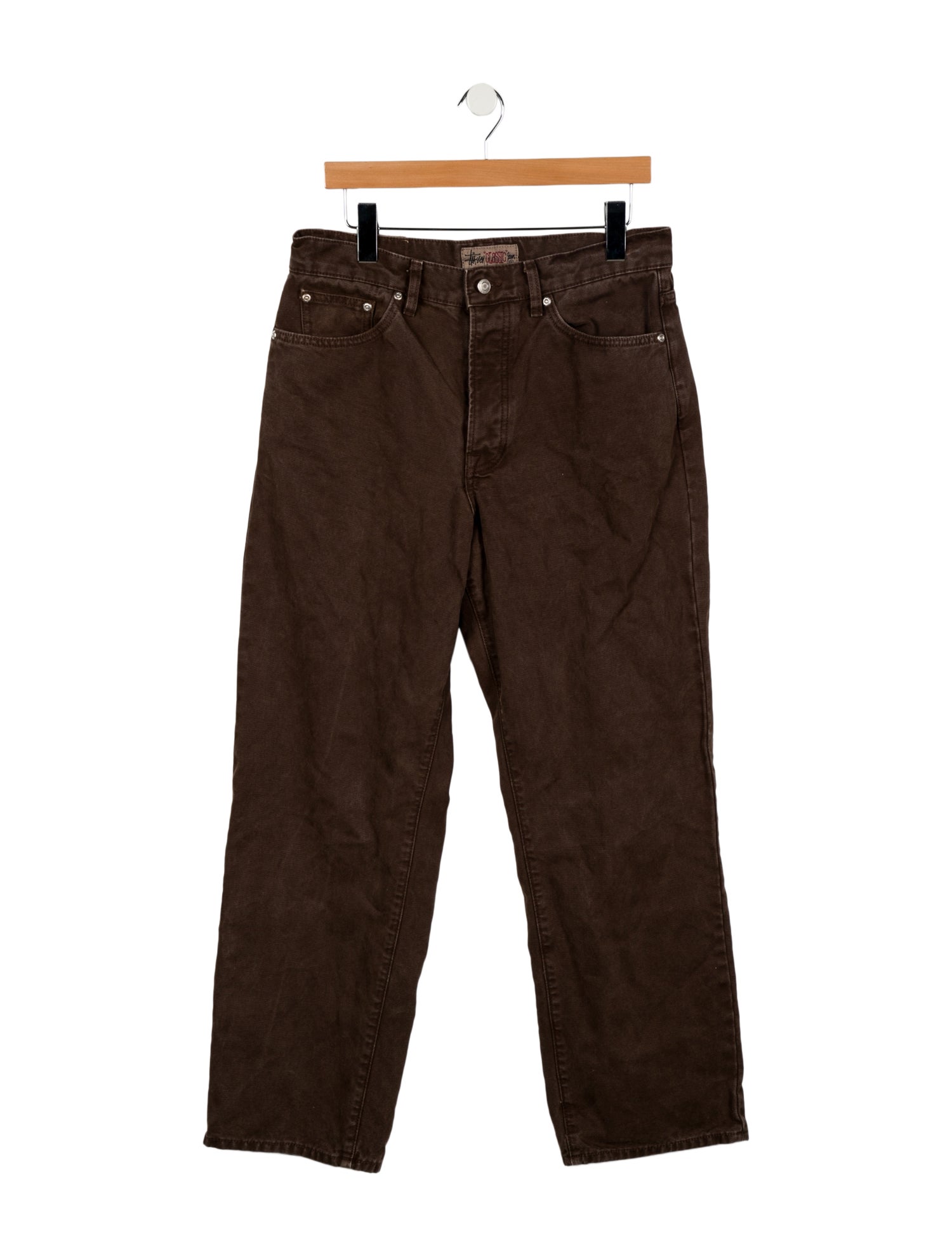Stüssy High-Rise Wide Leg Jeans