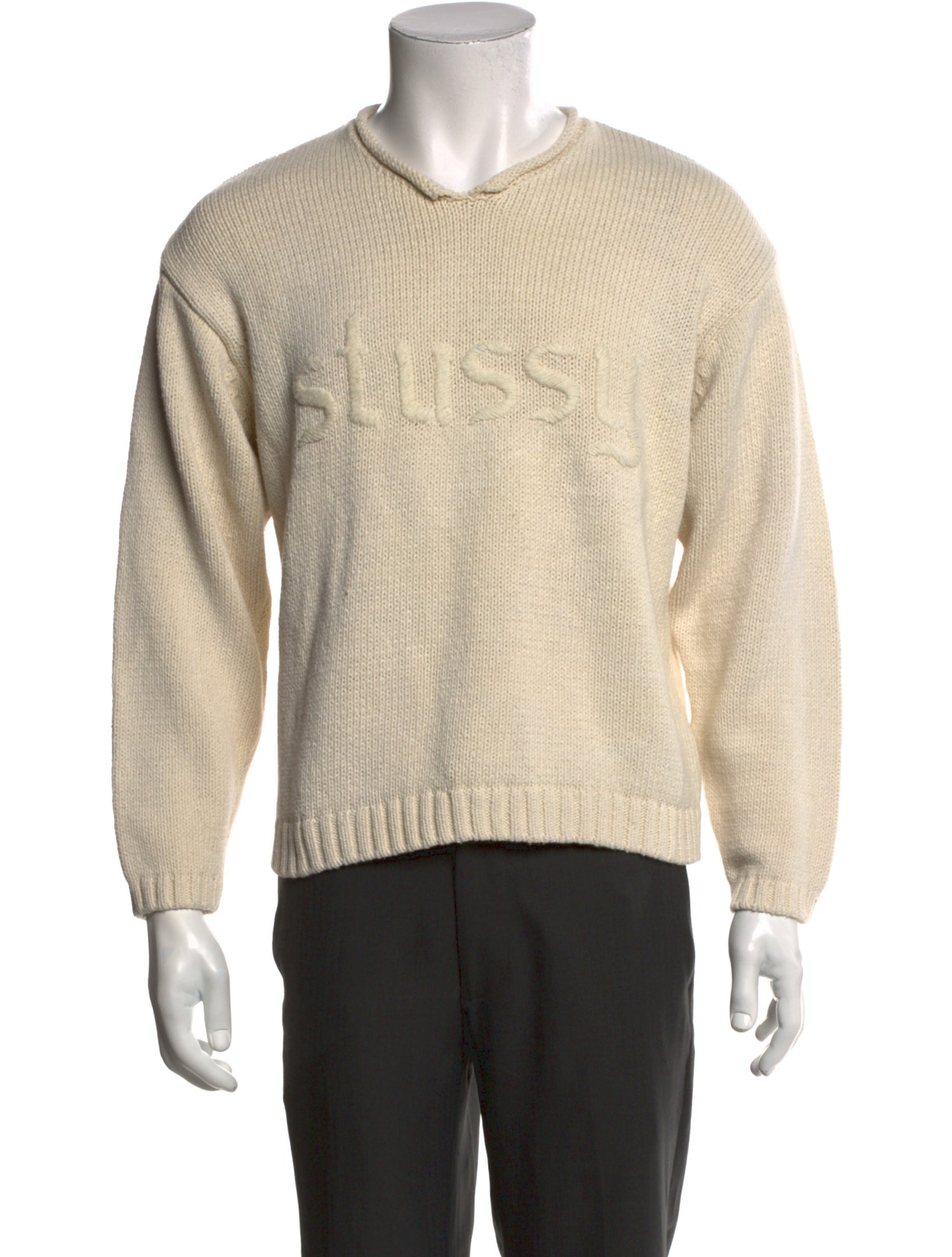 Stüssy Crew Neck Long Sleeve Pullover