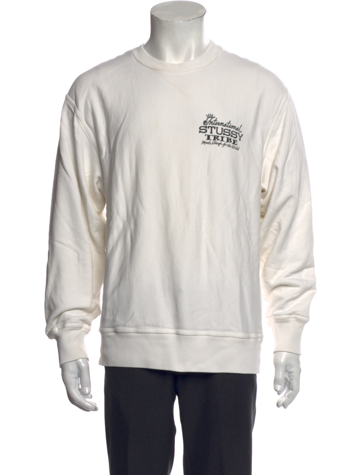 Stüssy Graphic Print Crew Neck Sweatshirt