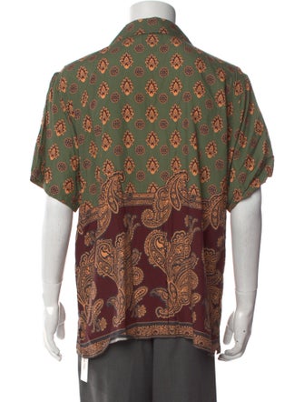 Stüssy Floral Print Short Sleeve Shirt