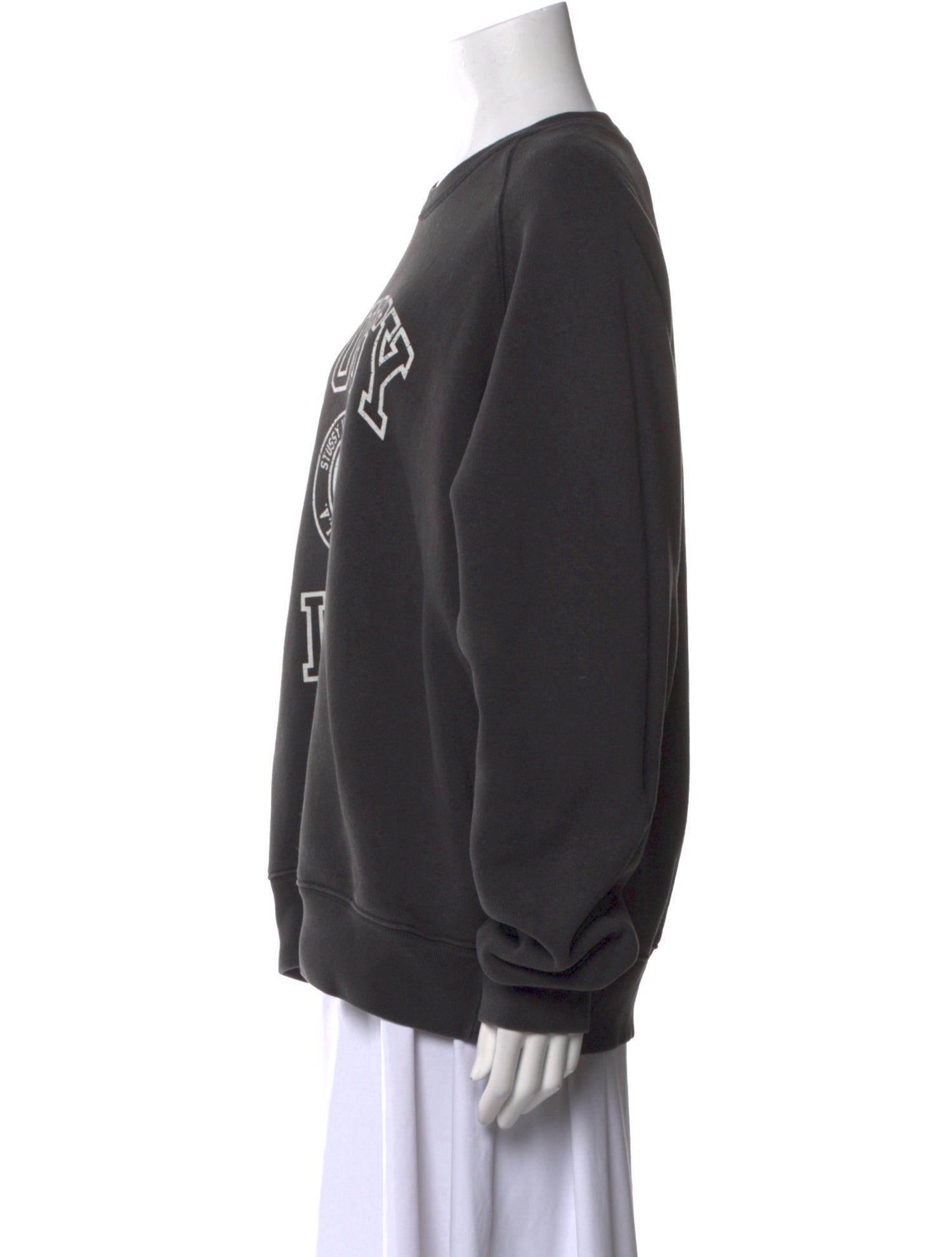 Stüssy Graphic Print Crew Neck Sweatshirt