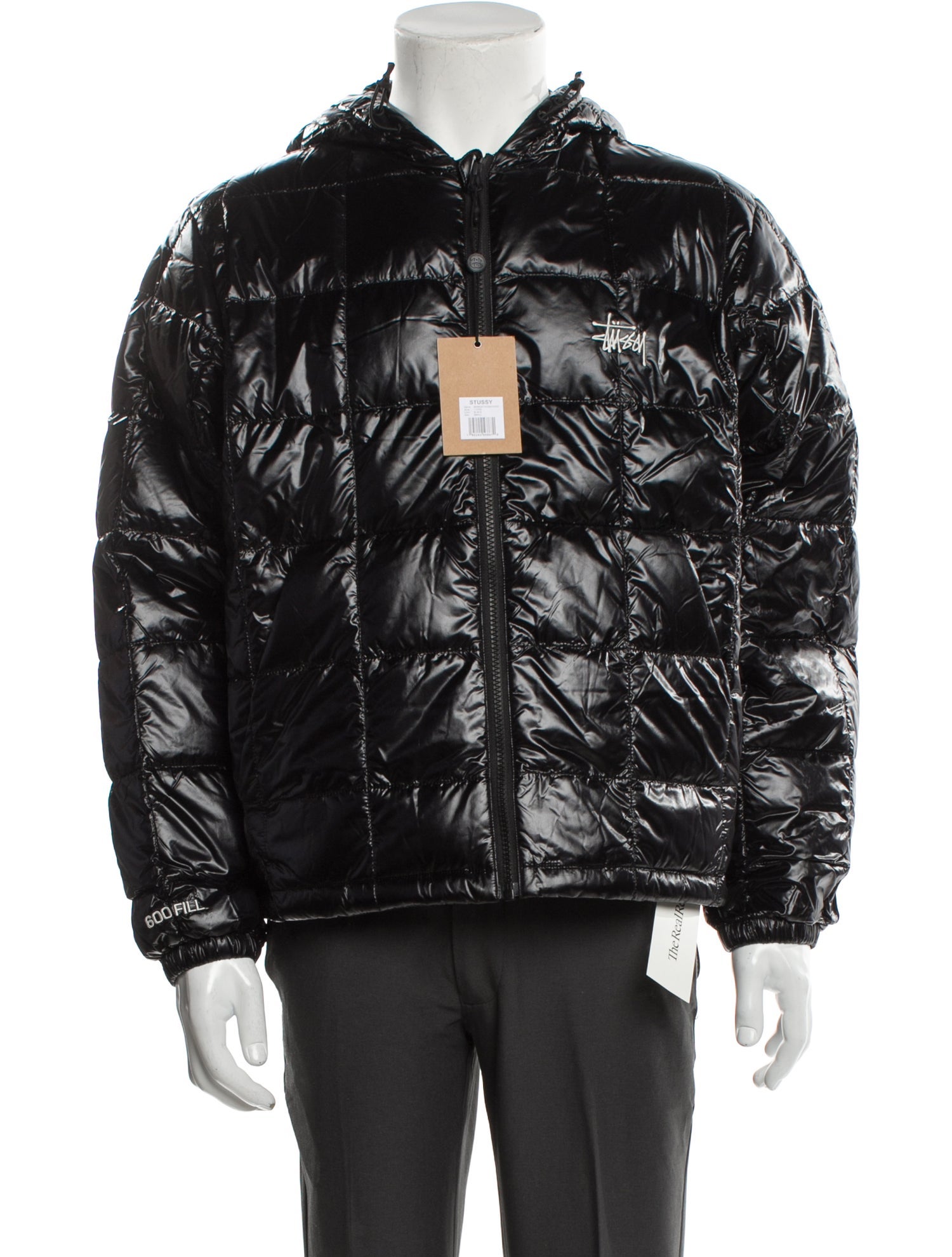 Stüssy Crew Neck Long Sleeve Cardigan w/ Tags