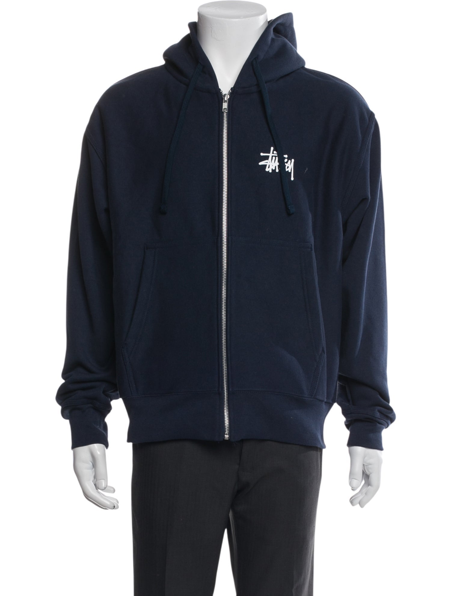 Stüssy Graphic Print Crew Neck Hoodie