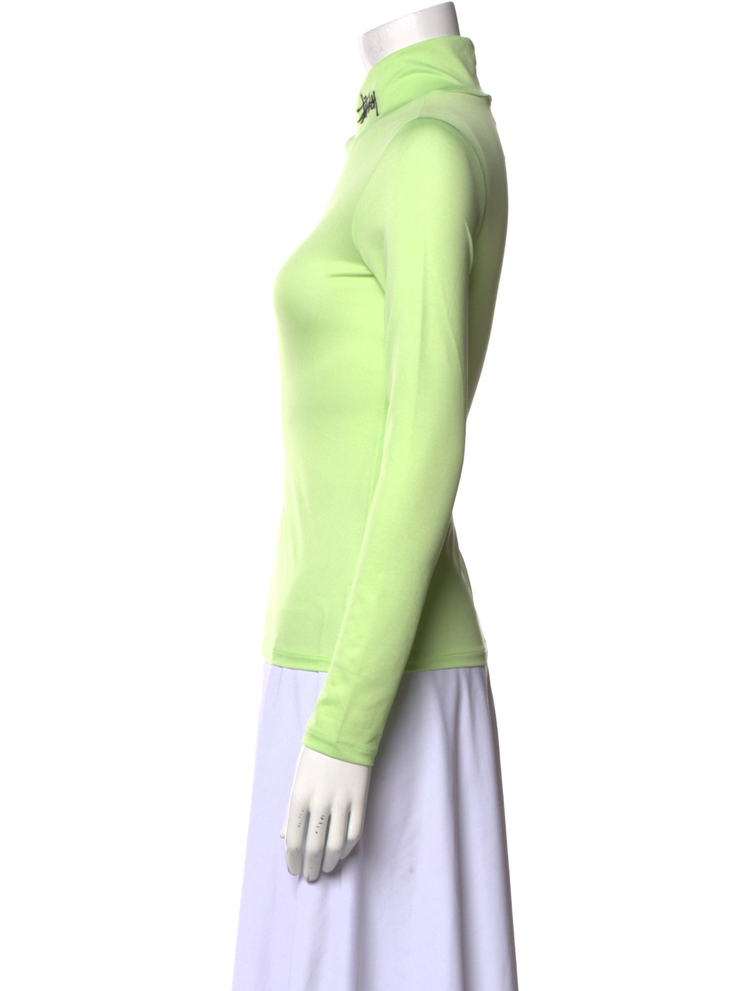 Stüssy Mock Neck Long Sleeve Sweatshirt