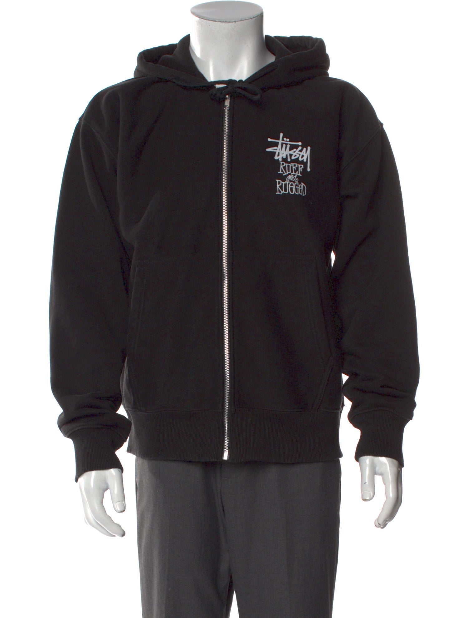 Stüssy Graphic Print Crew Neck Hoodie