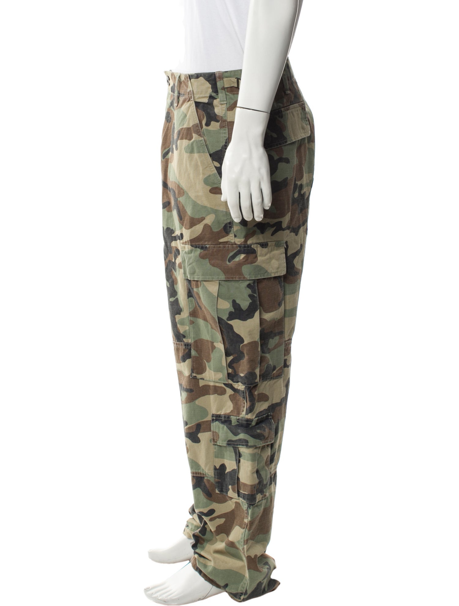 Stüssy Camouflage Surplus Cargo Ripstop Cargo Pants w/ Tags