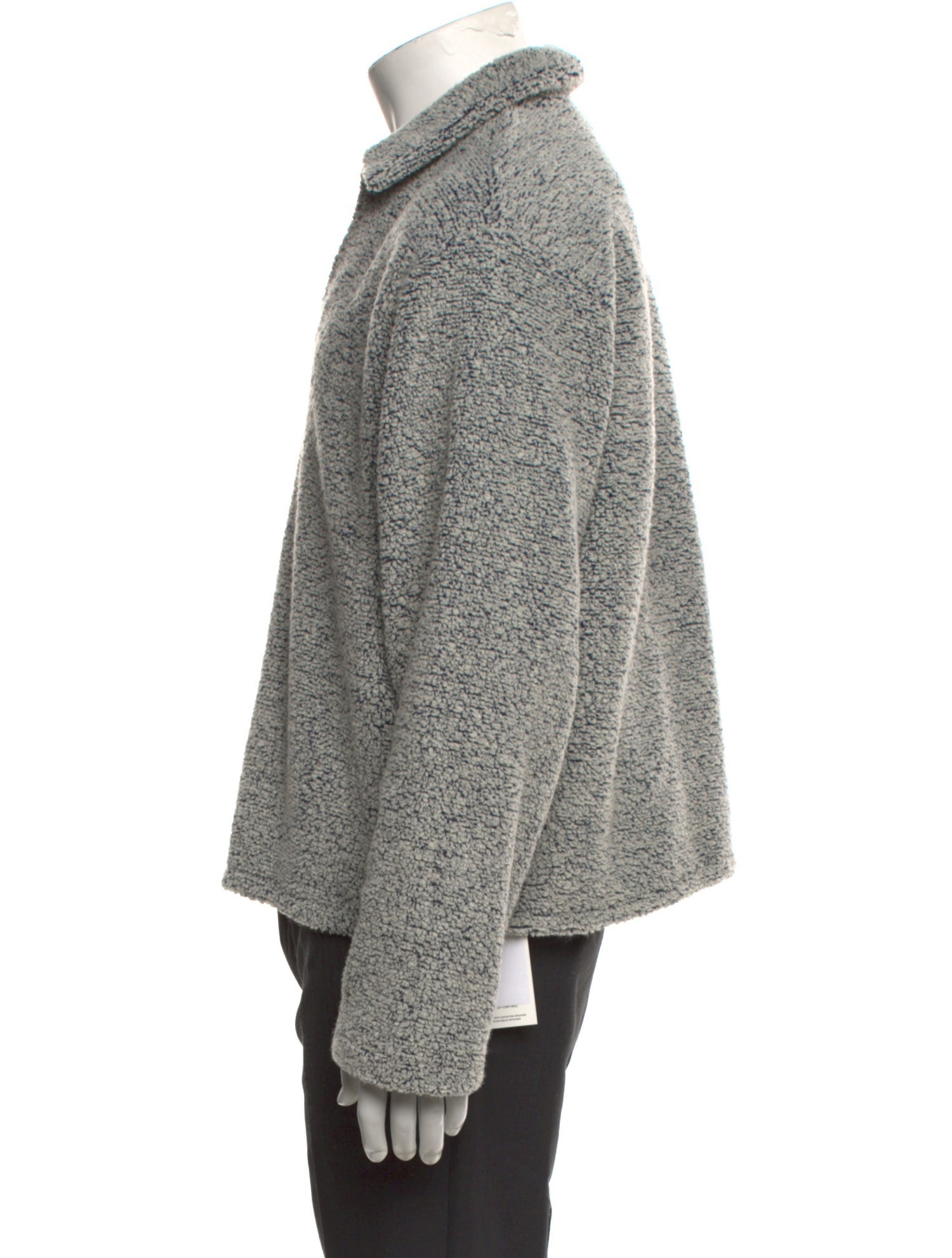 Stüssy V-Neck Long Sleeve Polo Sweater