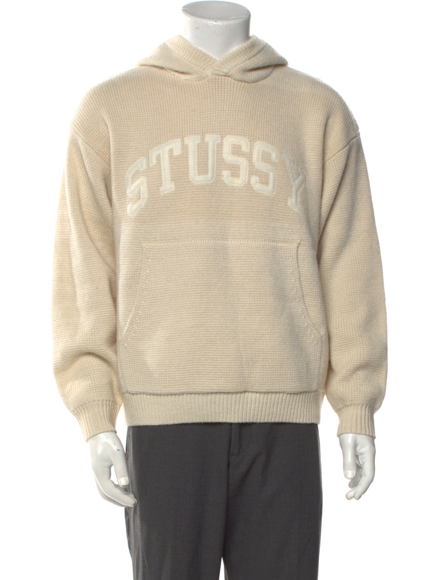 Stüssy Graphic Print Crew Neck Hoodie