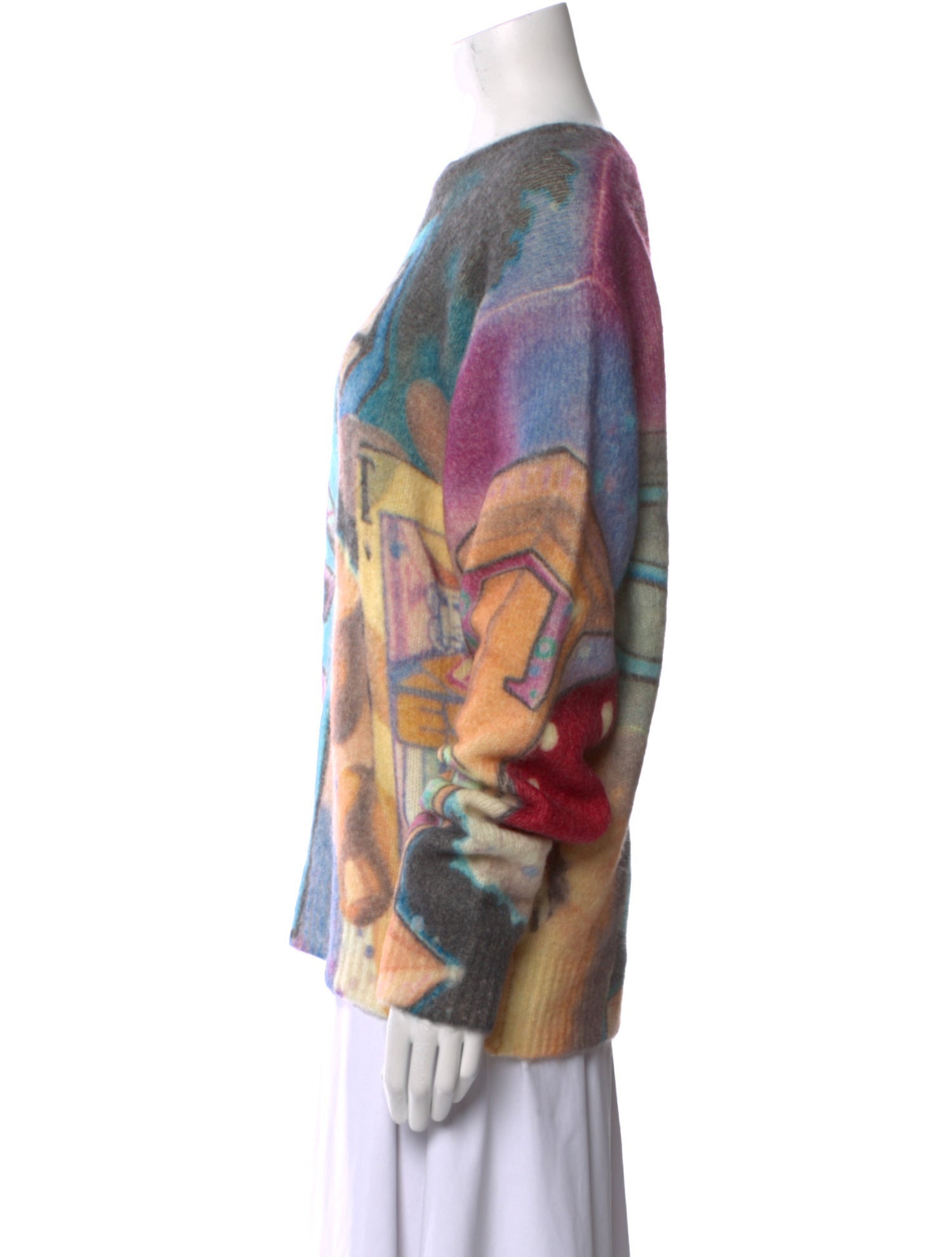 Stüssy Printed Crew Neck Sweater