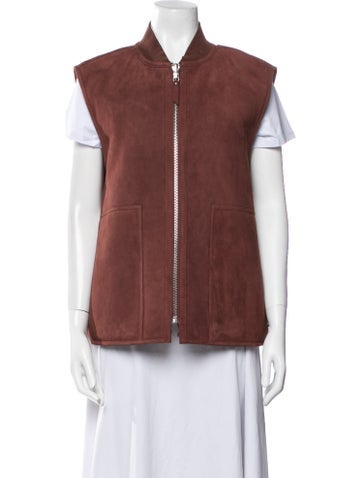 Stüssy Jackets Leather Vest M