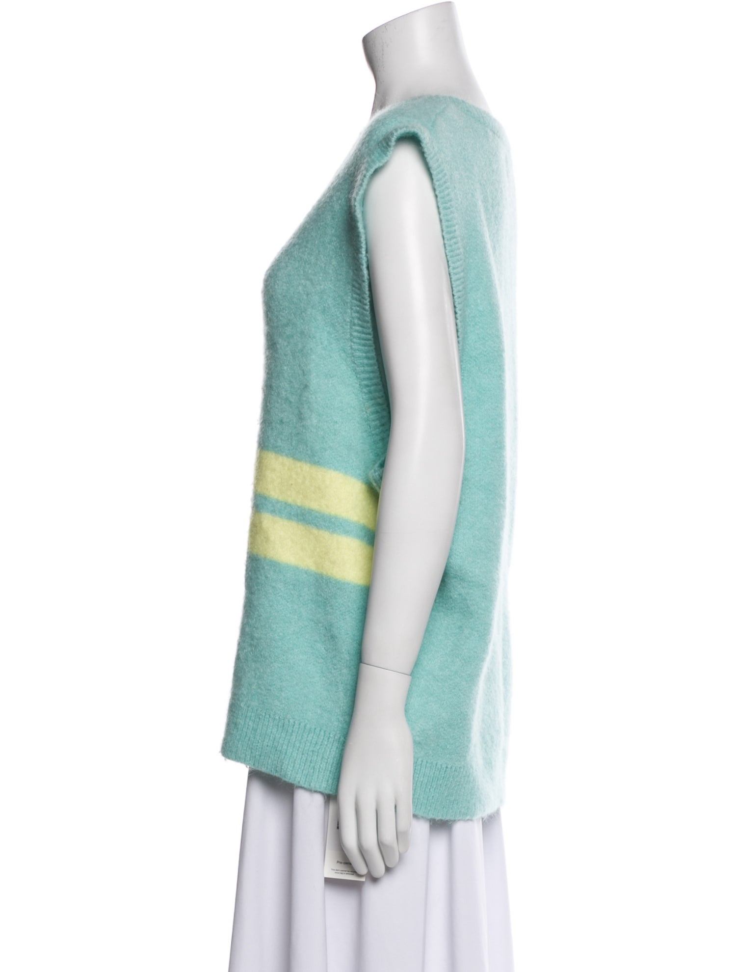 Stüssy Colorblock Pattern V-Neck Sweater