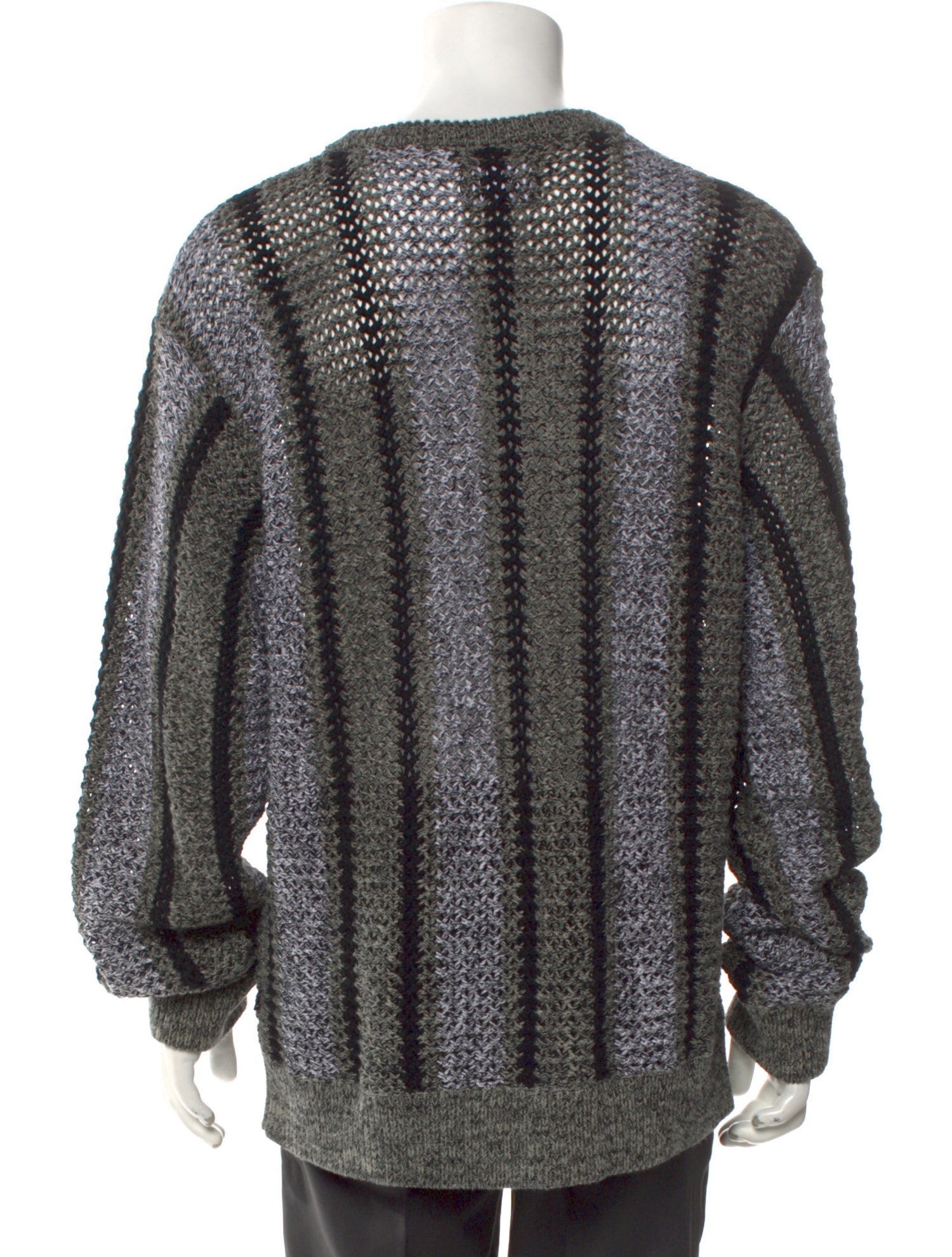 Stüssy Striped Crew Neck Pullover