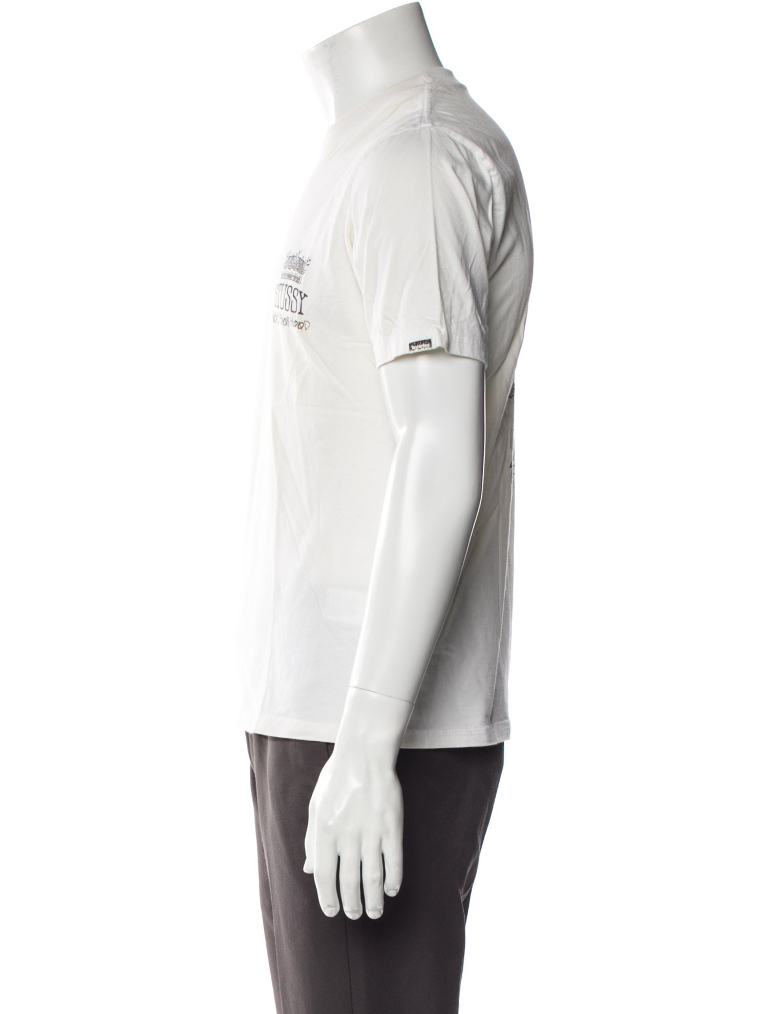 Stüssy Graphic Print Crew Neck T-Shirt