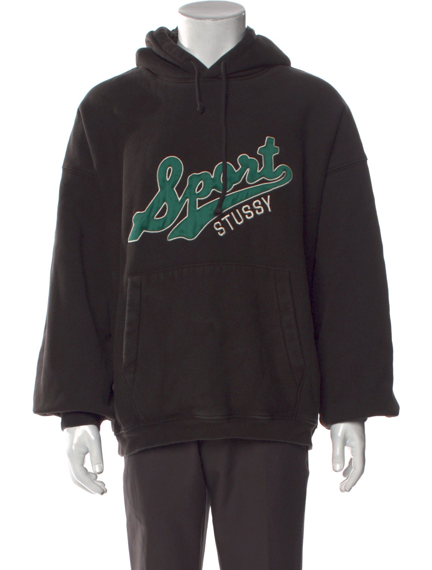 Stüssy Graphic Print Crew Neck Hoodie