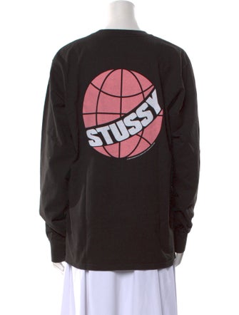 Stüssy Crew Neck Long Sleeve Sweatshirt