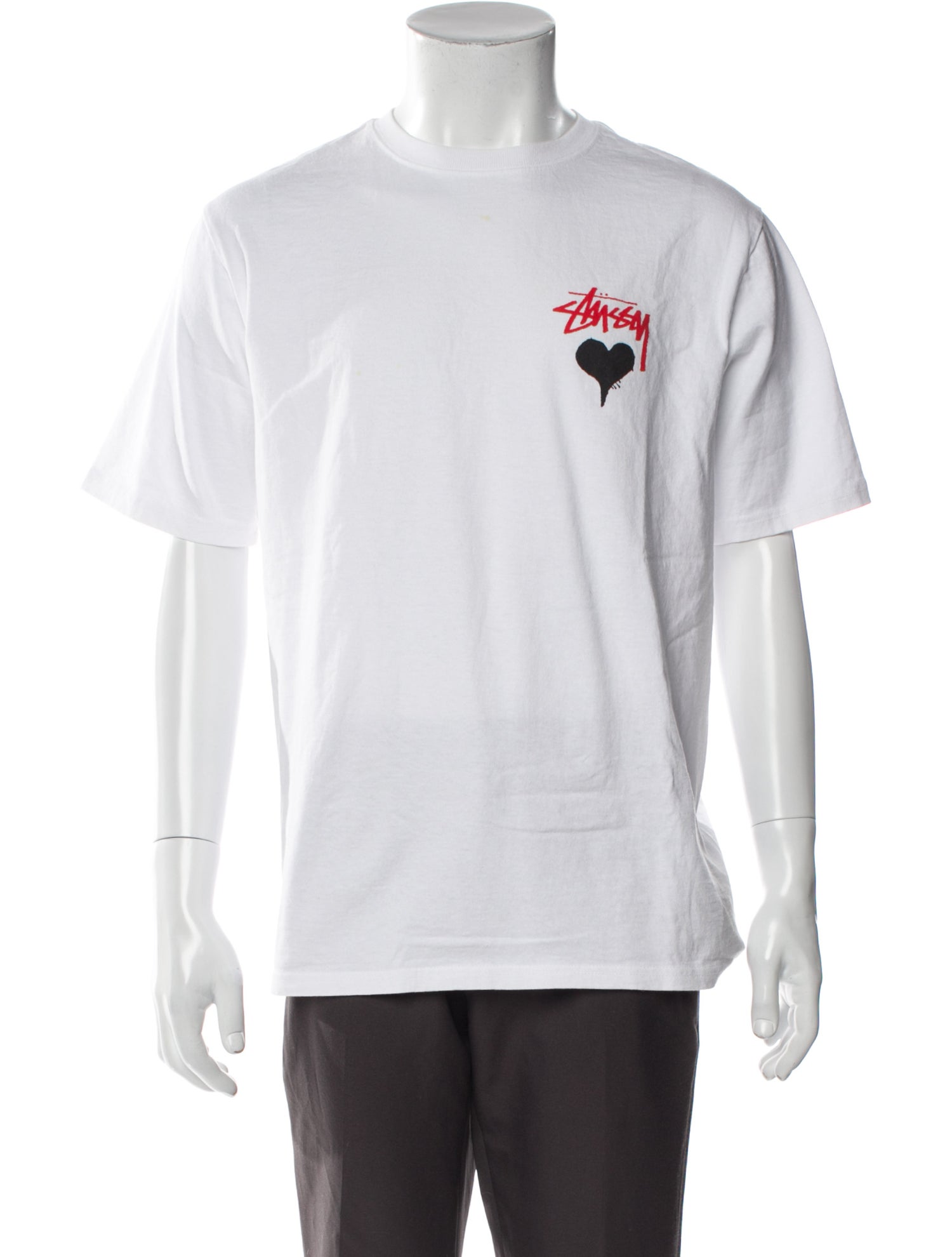 Stüssy Graphic Print Crew Neck T-Shirt