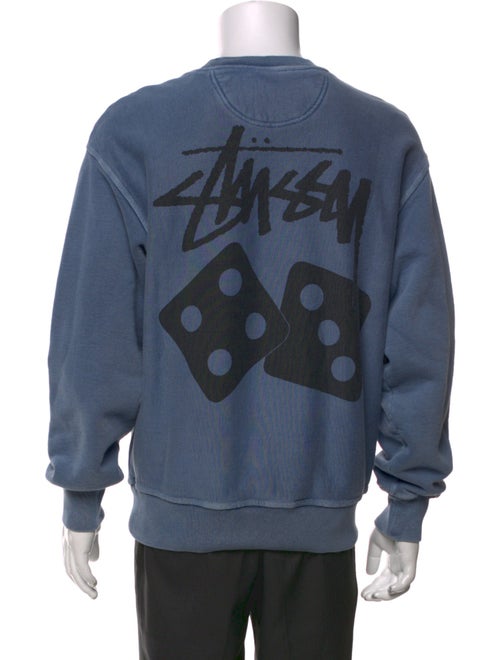 Stüssy Graphic Print Crew Neck Sweatshirt