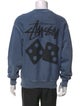 Stüssy Graphic Print Crew Neck Sweatshirt