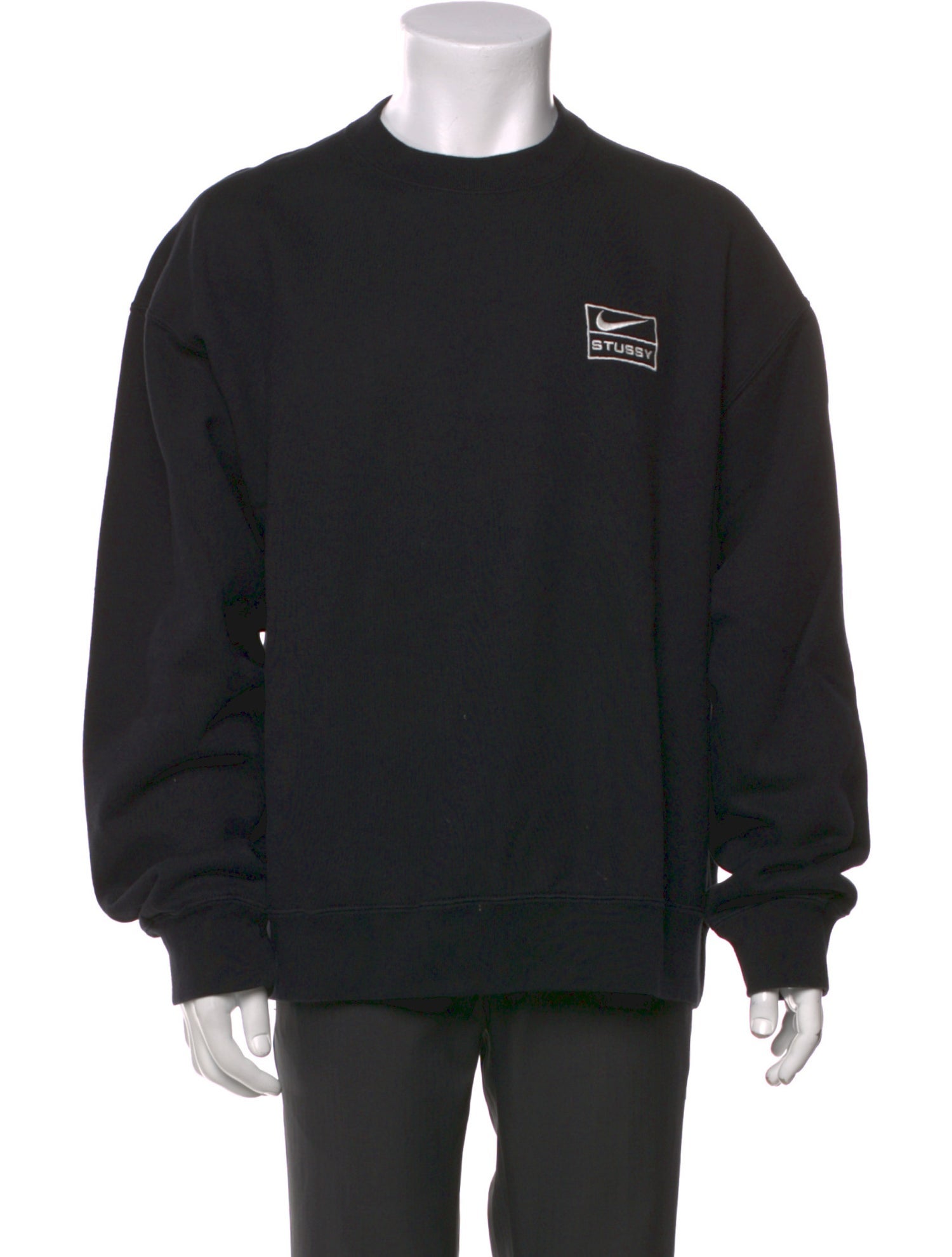 Stüssy Graphic Print Crew Neck Pullover
