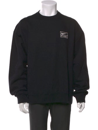 Stüssy Graphic Print Crew Neck Pullover