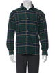 Stüssy Plaid Print Long Sleeve Shirt