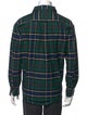 Stüssy Plaid Print Long Sleeve Shirt