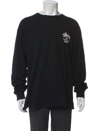 Stüssy Graphic Print Crew Neck T-Shirt